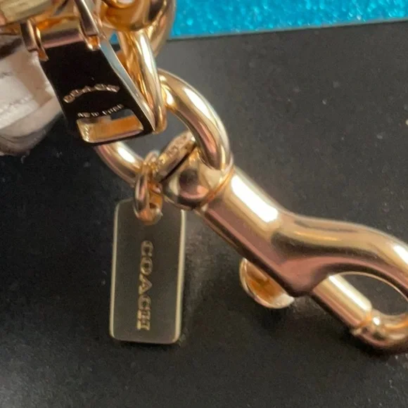 Coach New Cream Mini Bag with Gold Tone Hardware - Picture 5 of 8